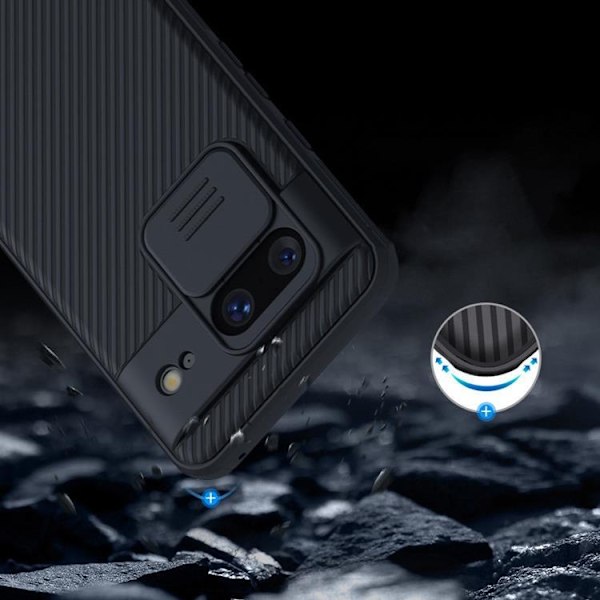 Nillkin Google Pixel 8 Mobilskal CamShield Pro - Svart Svart