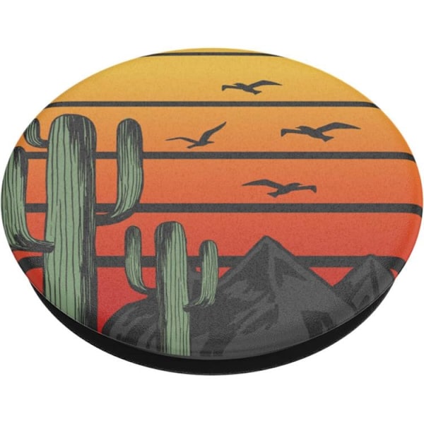 POPSOCKETS Saguaro Sunset Avtagbart Grip med Ställfunktion