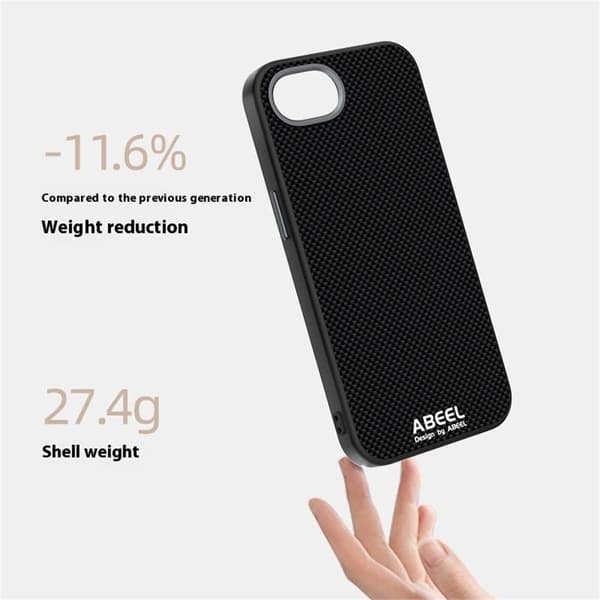 ABEEL Mobilskal till iPhone 16e Magnetiskt Tryckt TPU Läder Grön
