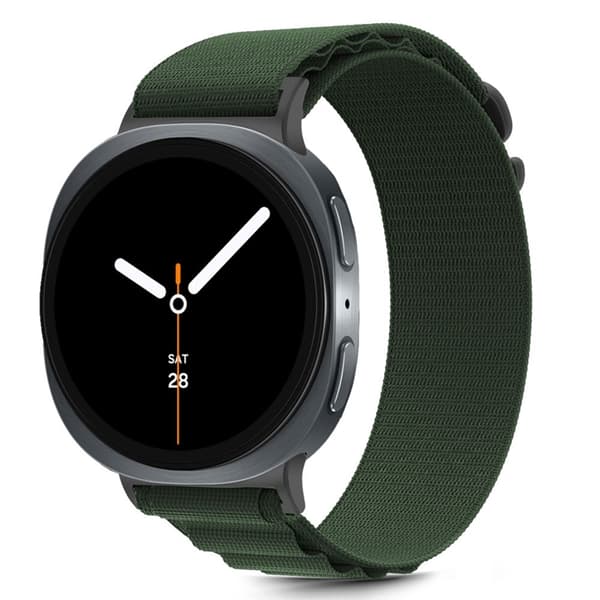 Tech-Protect Galaxy Watch 8/8 Classic (40/44/46mm) Armband Nylon Pro Grön
