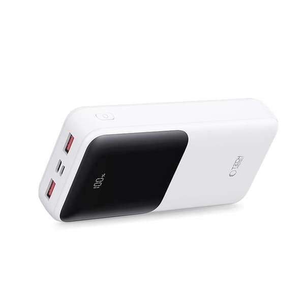Tech-Protect Powerbank 20000mAh 22.5W - Hvid Vit