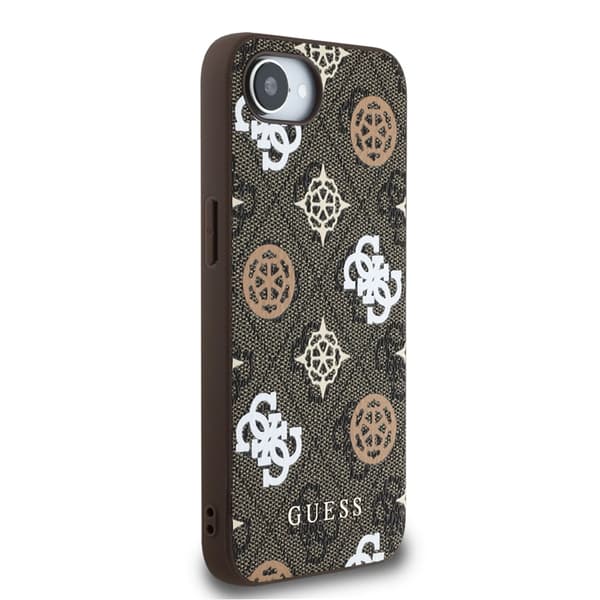 Guess telefontaske til iPhone 16e MagSafe PU 4G Peony - Brun Brun