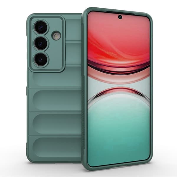 Amorus Mobilskal för Samsung Galaxy S26 Plus Stöttålig TPU - Grön