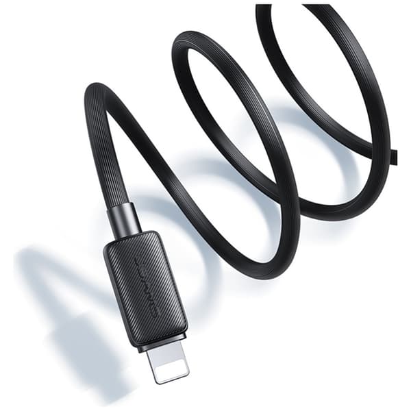 Usams USB-A till Lightning Kabel 1m KY Series - Svart
