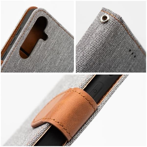 Galaxy A15 5G/4G Pung Taske Jeans - Grå Grå