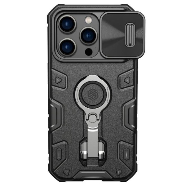 Nillkin iPhone 14 Pro Max Case Ring Holder Armour Pro - musta