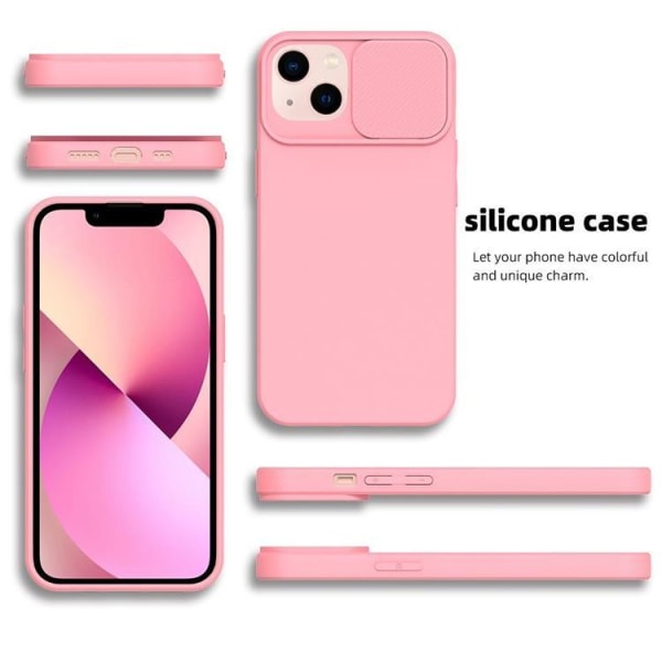 iPhone 14 Pron suojakuori - vaaleanpunainen