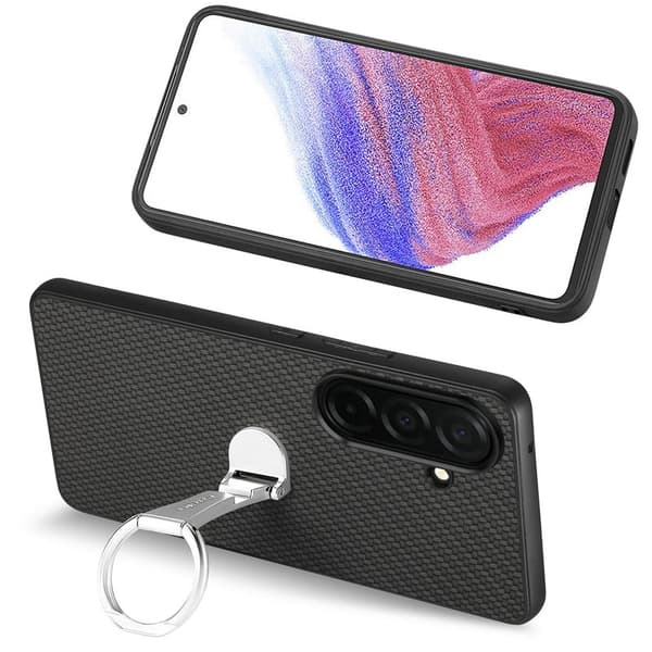 Mobilskal för Samsung Galaxy S26 Plus Kortfack Kickstand - Svart