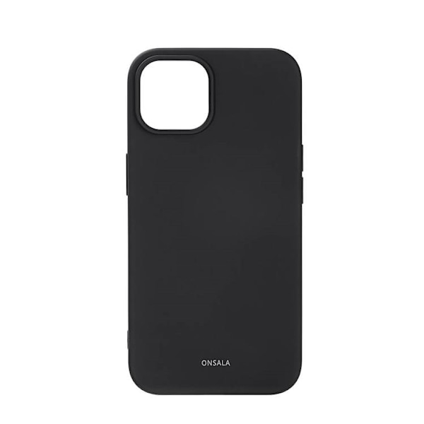 ONSALA iPhone 14 Plus Etui Silikone Kridt - Sort Black