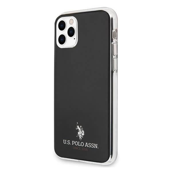 U.S. Polo Assn. Shiny iPhone 11 Pro Max Skal Svart Svart