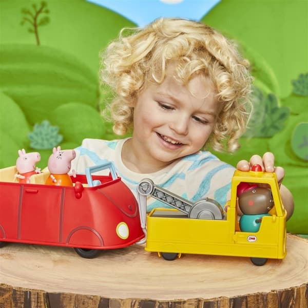 PEPPA PIG Granddad Dogs trækvogn