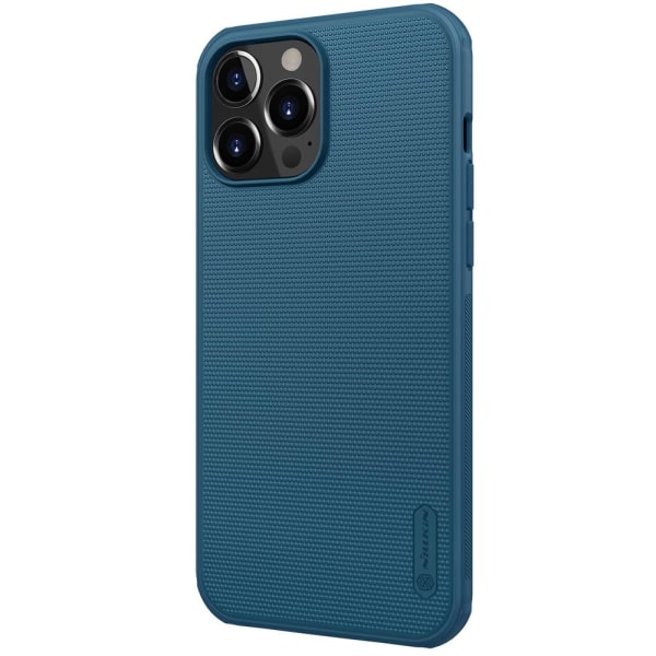 Nillkin Super Frosted Shield Pro Cover iPhone 13 Pro Max - Blå Blue
