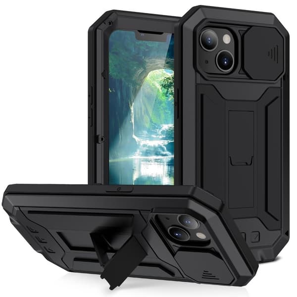 R-JUST Mobilskal till iPhone 13 mini Triple Protection Svart