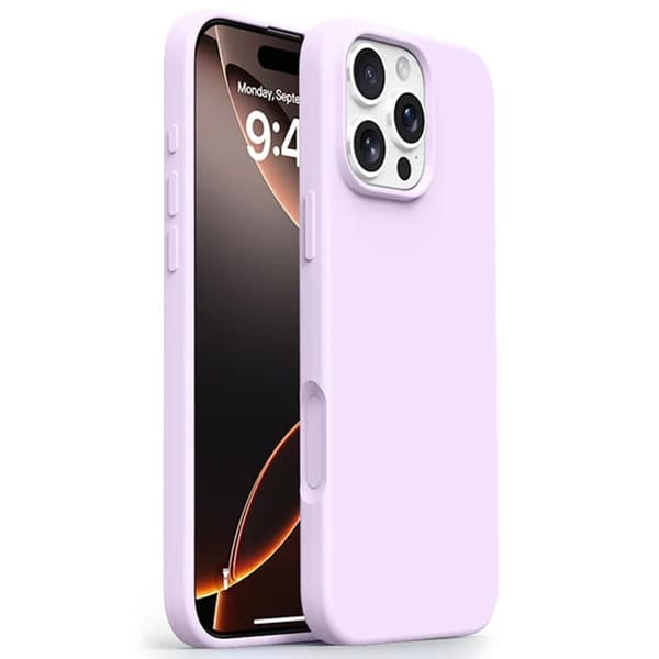 Mobilskal till iPhone 16 Pro Max MagSafe Ultra Thin Silikon Lila