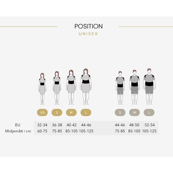 SWEPOSTURE Positionsvest S