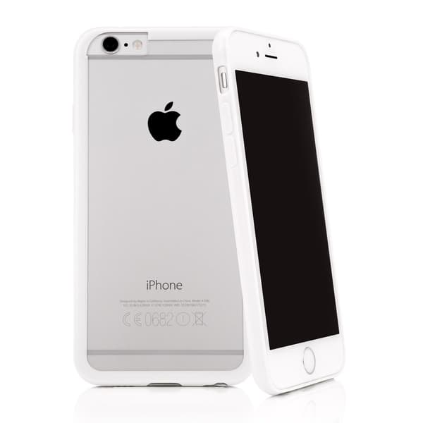 CASEual Outline Skal till iPhone 6 / 6S  - Vit/Transparent Vit