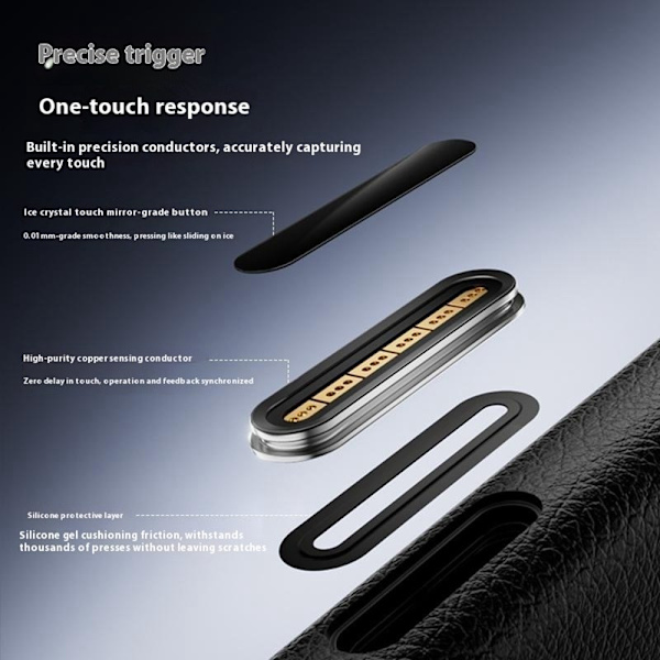 X-LEVEL Mobilskal till iPhone 17 Pro Max MagSafe PU Läder Svart