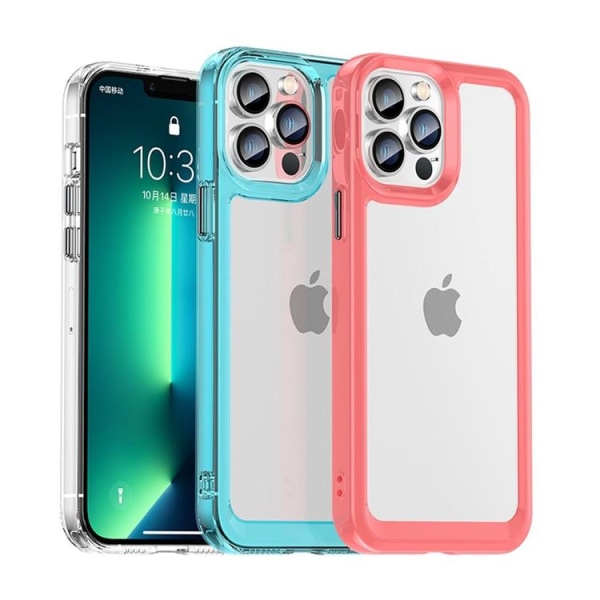 iPhone 12 Pro Max Mobile Cover Outer Space -geelikehys - punainen