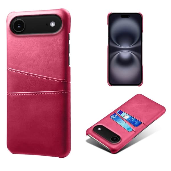 Mobilskal till iPhone Air Korthållare Dual - Rosé Rosa