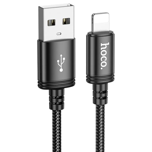 HOCO USB-A til Lightning-kabel 2.4A X91 3 m sort