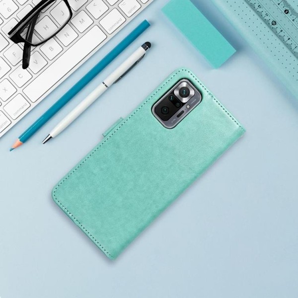Xiaomi Redmi Note 13 Pro 5G Plånboksfodral Mezzo - Grön Grön