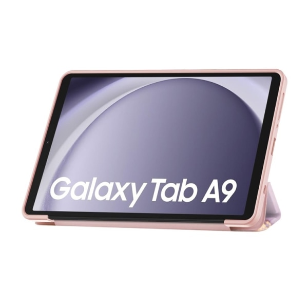 Tech-Protect Galaxy Tab A9 Fodral Smart - Marble Rosa