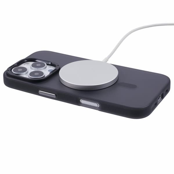 X-LEVEL Mobilskal till iPhone 16 Pro Max MagSafe Frostad Bak - Svart