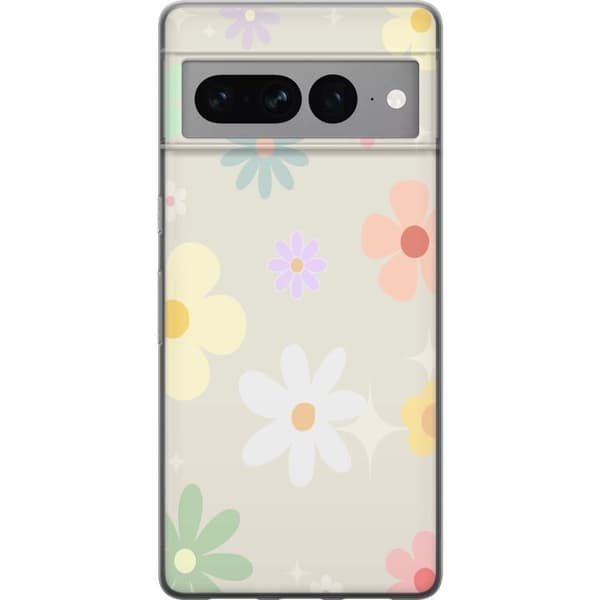 Mobilcover til Google Pixel 7 Pro med falmende blomster