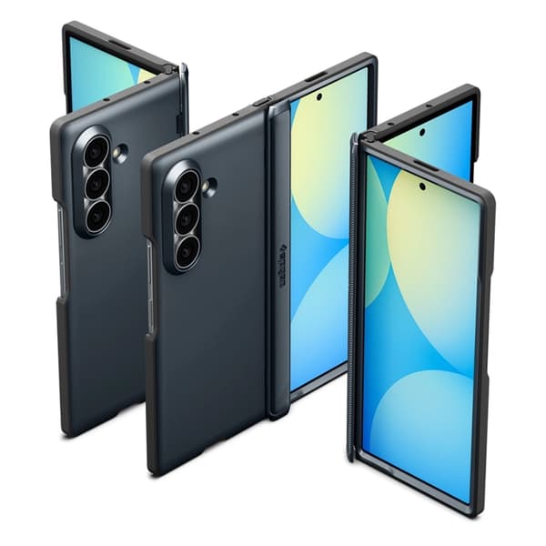 Spigen Mobilskal För Galaxy Z Fold 8 Ultra MagSafe Slim Armor Pro - Metal Slate