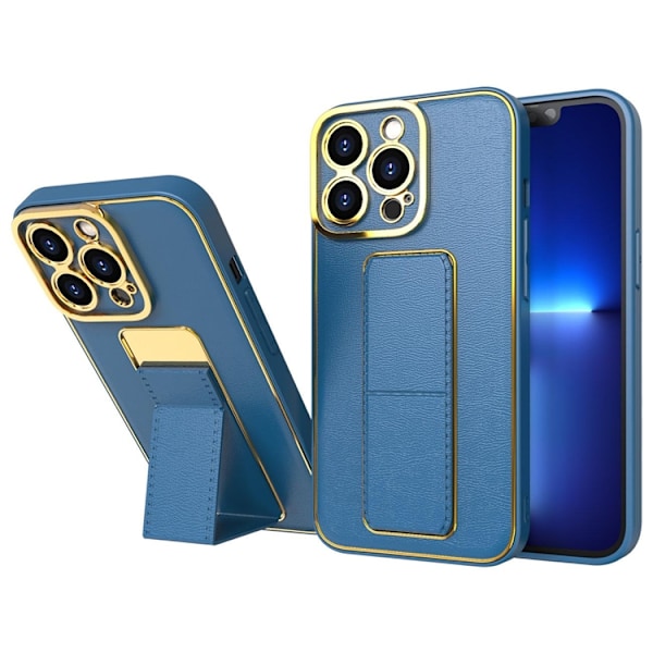 iPhone 13 Pro Skal Kickstand - Blå Blå