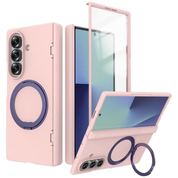 Beline Mobilskal För Galaxy Z Fold 8 Hinge 360 - Rosa Rosa