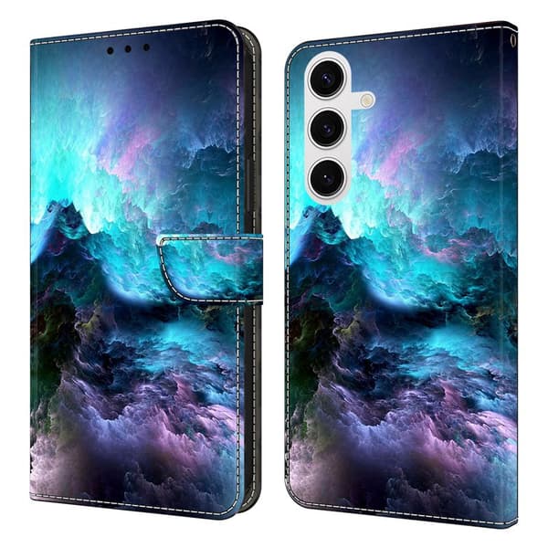 Plånboksfodral för Samsung Galaxy S26 Plus Konstläder - Färgglad