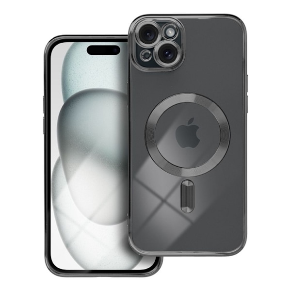 iPhone 15 Plus Mobilskal Magsafe Electro - Svart Svart