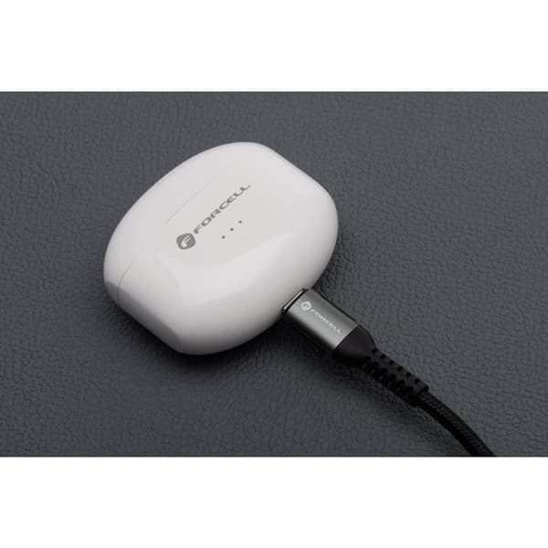 Forcell USB-C till USB-C kabel 100W 2m QC4.0 PD 5A Cafule - Svart Svart
