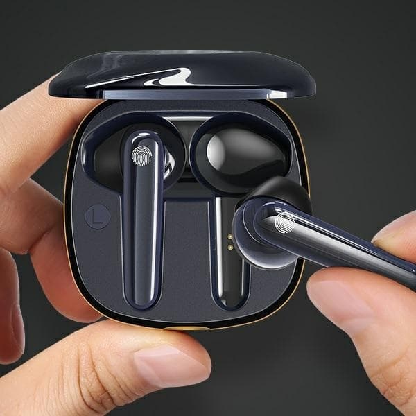 USAMS SD-serie Bluetooth Hörlurar 5.0 TWS - Blå