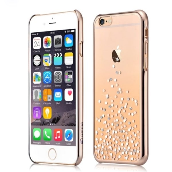 COMMA Baksideskal till Apple iPhone 6(S) Plus- Dots - Guld Gul