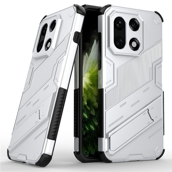 Mobilskal till OnePlus 15 PC + TPU Shockproof Kickstand - Vit Vit