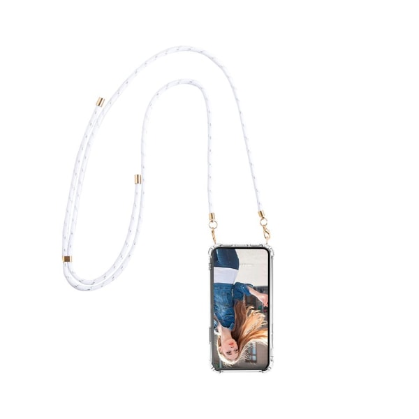 Boom iPhone 13 Pro skal med mobilhalsband- Rope Stipes