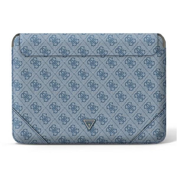 Guess Datorfodral 16'' Uptown Triangle Logo - Blå Blå