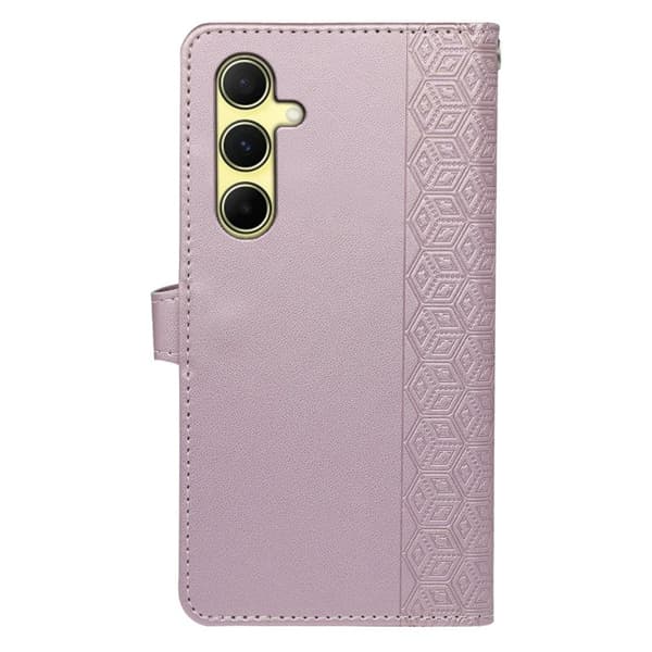 Samsung Galaxy A57 Plånboksfodral Konstläder 9 Kortfack - Roséguld