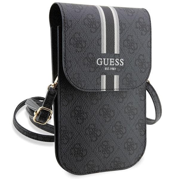 Guess Halsbandsfodral 4G Stripes - Musta Black