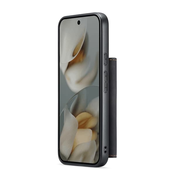 DG.MING Google Pixel 10 Pro/10 Konstläder Plånboksfodral Detatchable M1 Svart