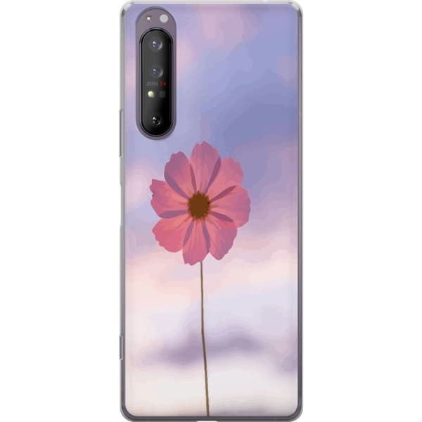 Mobilskal till Sony Xperia 1 II med Rosa blomma