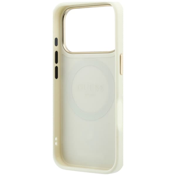 Guess Mobilskal För iPhone 18 Pro/17 Pro Magsafe Peony 4G Small Logo