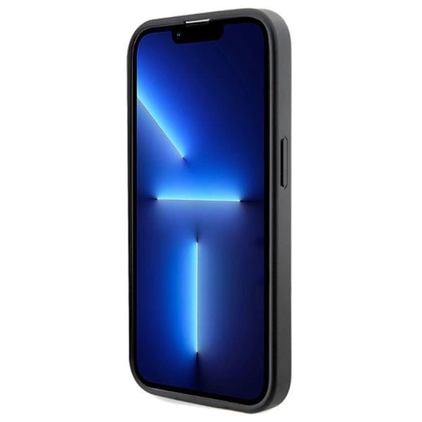 Guess iPhone 15 Pro Max Mobilskal Magsafe 4g Stripes - Sort Black