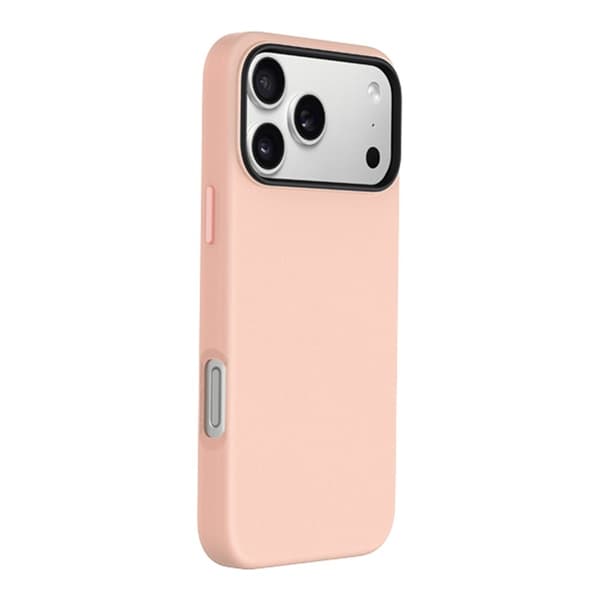 KZDOO Mobilskal till iPhone 17 Pro Max MagSafe PU + PC Shockproof - Rosa Rosa