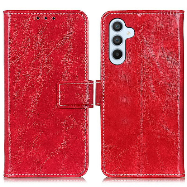Plånboksfodral för Samsung Galaxy S26 Plus Konstläder - Röd