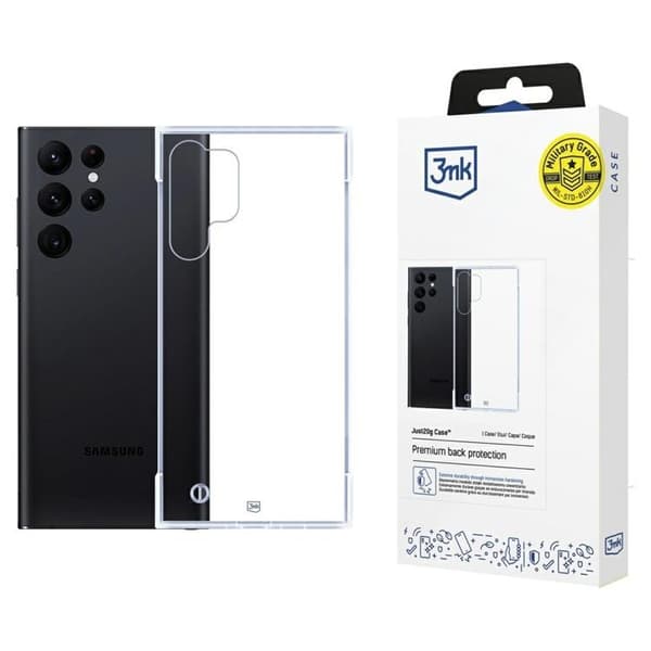 3MK Telefontaske til Galaxy S24 Ultra Just20g - Klar