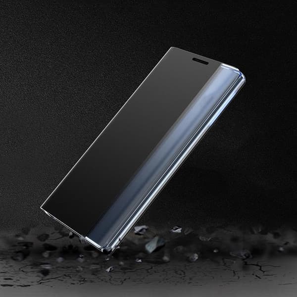 Sleep-kotelo älykkäällä ikkunalla iPhone 13 Pro Max - Sininen Blue