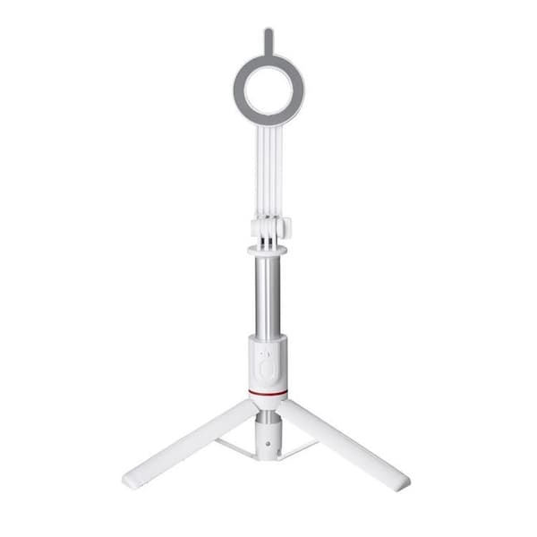 Forcell MagSafe Selfiestick Med Trådlös Kontroll F-Grip - Vit